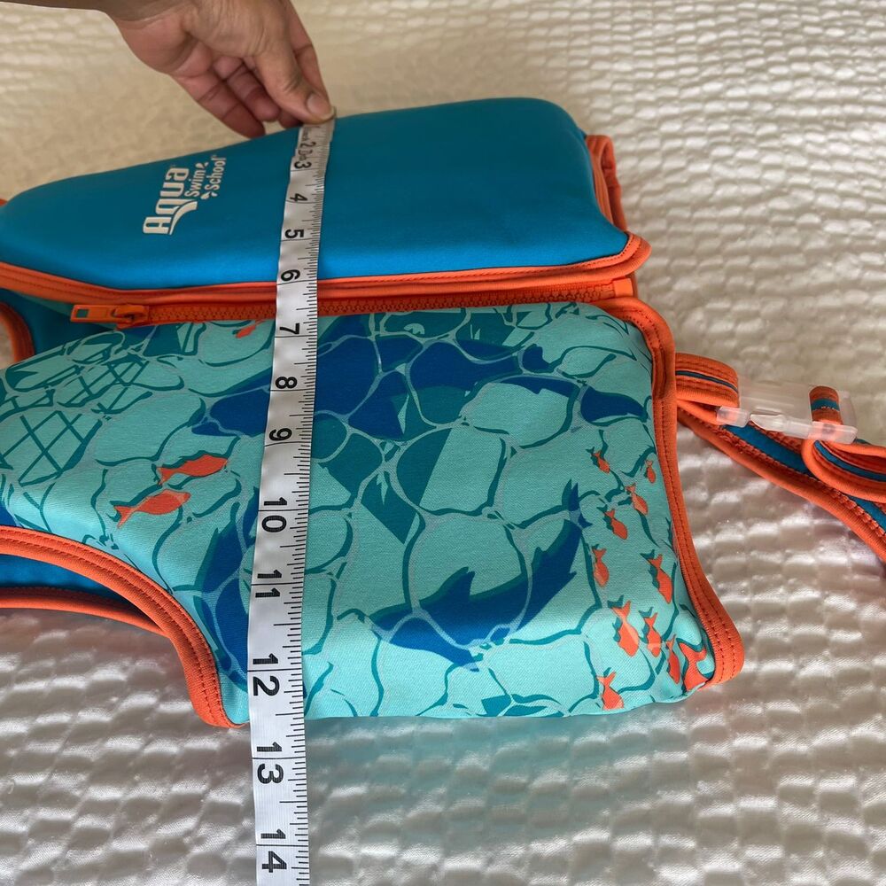 Aqua Swim School Training Vest Safety Strap Blue Shark Ages 4-6 Years, 37-50 lb - Picture 5 of 7